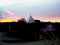 Sunset over Trinity Church, Thorpe Marriott